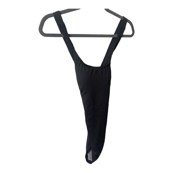 Andie Swim The Tulum One Piece Swimsuit Resortwear Beach Flat Black Classic Sz M - Picture 7 of 9